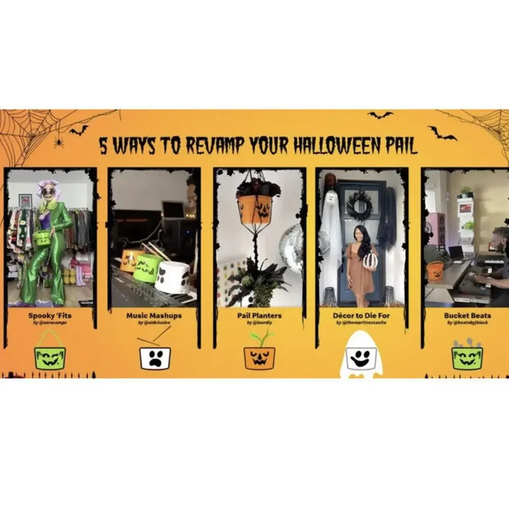 McDonald’s 2022 Halloween Pails You Choose Color or Complete Set